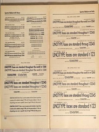 Linotype One-Line Specimens