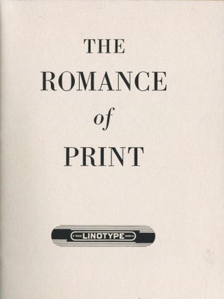 The Romance of Print
