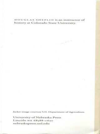 Legacies of Dust; land use and labor on the Colorado plains