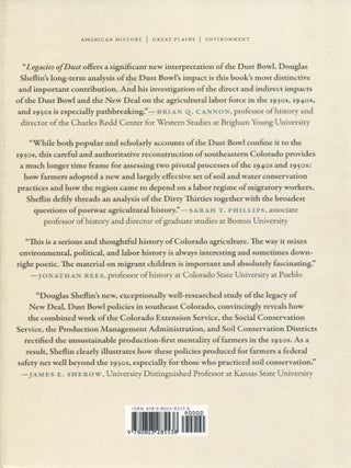 Legacies of Dust; land use and labor on the Colorado plains