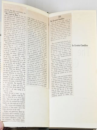 The Greatest Gamblers; the epic of American oil exploration