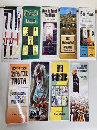 Peter S. Ruckman Lot (9 titles. Peter S. Ruckman.