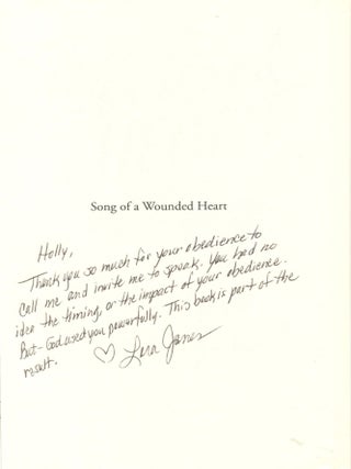 Song of a Wounded Heart; regaining hope and trust after personal tragedy