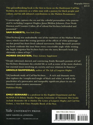 Carl Van Vechten and the Harlem Renaissance; a portrait in black and white