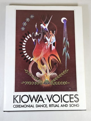 Item #15019 Kiowa Voices; ceremonial dance, ritual and songs volume 1. Maurice Boyd