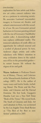 German Artists and Hitler's Mind; avant-garde art in a turbulent era