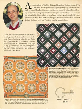 Quilts from Grandma's Attic; patterns for antique quilts from Quilting Today and Traditional Quiltworks