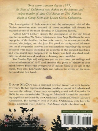 Tent Number Eight; an investigation of the Girl Scout Murders & the trial of Gene Leroy Hart