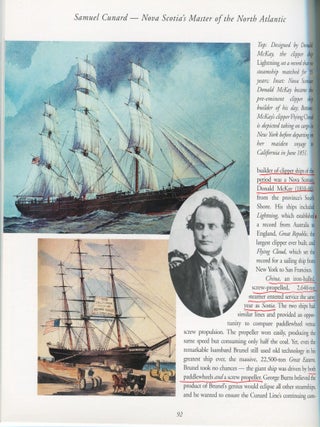 Samuel Cunard; Nova Scotia's master of the North Atlantic