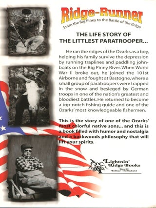 Ridge-Runner; from the Big Piney to the Battle of the Bulge