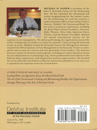 Conversation Starters; arts management topics for today: the Huffington Post blogs 2009-2010