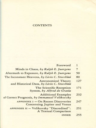 The Velikovsky Affair