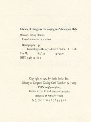 From Know-How to Nowhere; the development of American technology