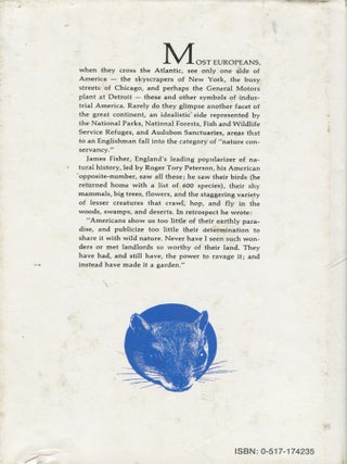 Wild America; the record of a 30,000-mile journey around the continent by a distinguished naturalist and his British colleague