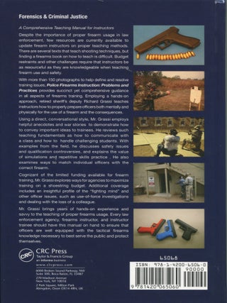 Police Firearms Instruction; problems and practices