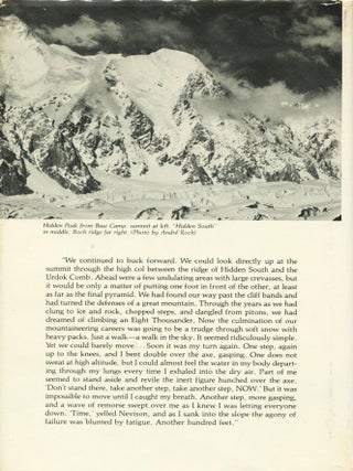 A Walk in the Sky; climbing Hidden Peak