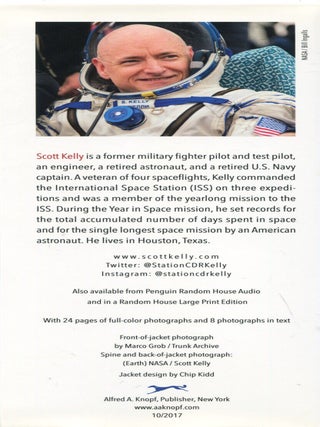 Endurance; a year in space, a lifetime of discovery