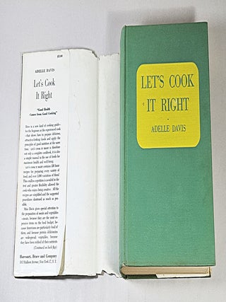 Let's Cook It Right; good health comes from good cooking