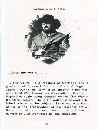 The Battle of Carthage and Carthage in the Civil War
