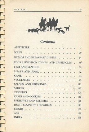 The Hunt Country Cook Book