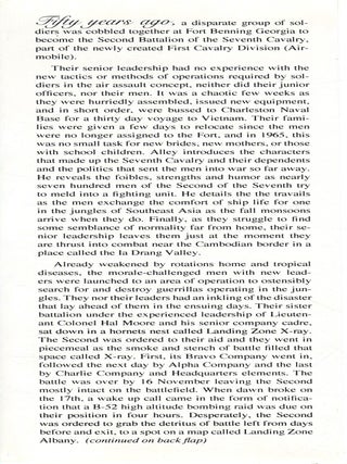 The Ghosts of the Green Grass; the journey of the Second Battalion Seventh Cavalry into the hell of the Ia Drang Valley in 1965