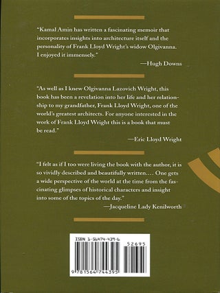 Reflections from the Shining Brow; my years with Frank Lloyd Wright and Olgivanna Lazovich