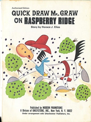 Quick Draw McGraw on Raspberry Ridge