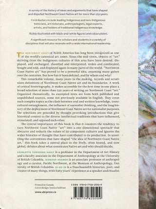 Native Art of the Northwest Coast; a history of changing ideas