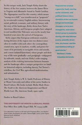 Poquosin; a study of rural landscape & society