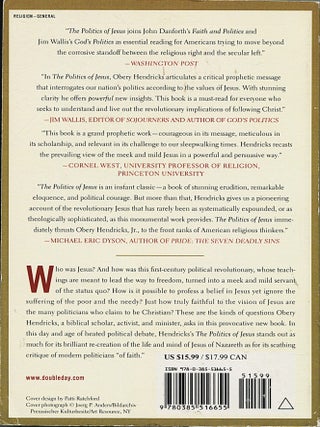 The Politics of Jesus; rediscovering the true revolutionary nature of Jesus' teachings and how they have been corrupted