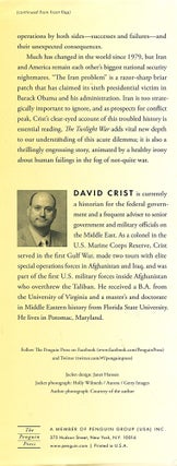 The Twilight War; the secret history of America's thirty-year conflict with Iran