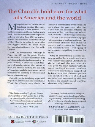 Reclaiming Catholic Social Teaching; a defense of the church's true teachings on marriage, family, and the state