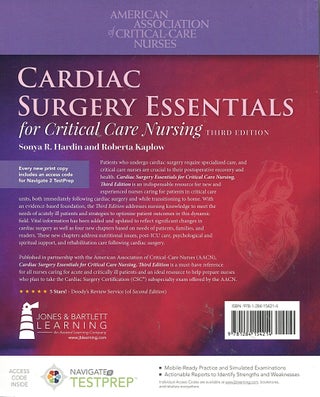 Cardiac Surgery Essentials; for critical care nursing