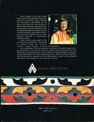 Scarlet Ribbons; American Indian techniques for today's quilters
