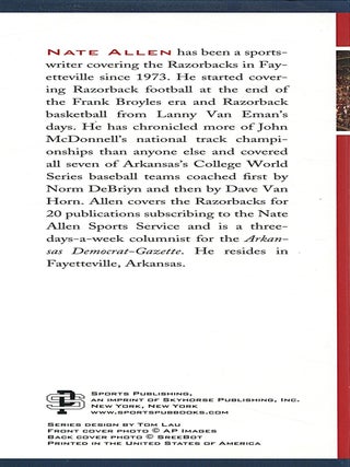 Amazing Tales from Hog Heaven; a collection of the greatest Arkansas Razorbacks stories ever told