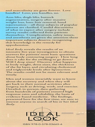 Ideal Body; the new science of cosmetic surgery