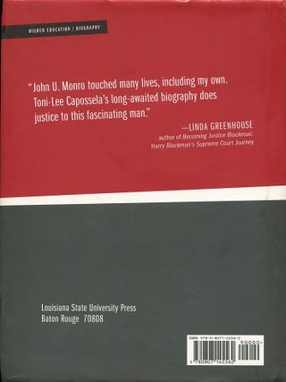 John U. Monro; uncommon educator