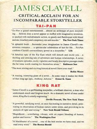 Shogun; a novel of Japan