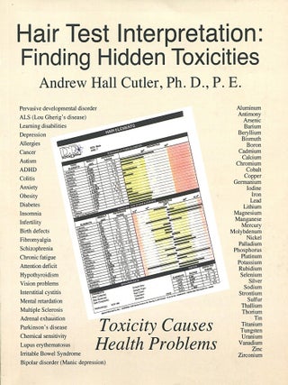 Item #16232 Hair Test Interpretation; finding hidden toxicities. Andrew Hall Cutler