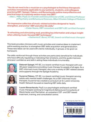 Creative DBT Activities Using Music; interventions for enhancing engagement and effectiveness in therapy