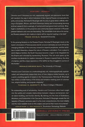 Heretics and Colonizers; forging Russia's empire in the south Caucasus