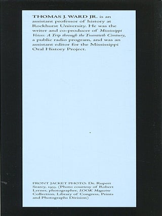 Black Physicians in the Jim Crow South