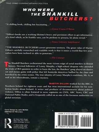 The Shankill Butchers; the real story of cold-blooded mass murder
