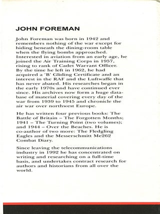 Fighter Command War Diaries Volume 2; the operational history of Fighter Command, Second Tactical Air Force, 100 Group and Air Defence of Great Britain 1939-45
