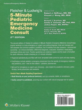 Fleisher & Ludwig's 5-Minute Pediatric Emergency Medicine Consult