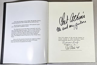 Chet Atkins; me and my guitars