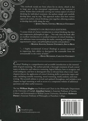 Critical Thinking; an introduction to the basic skills