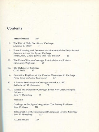 New Light on Ancient Carthage; papers of a symposium sponsored by the Kelsey Museum of Archaeology, the University of Michigan, marking the fiftieth anniversary of the museum