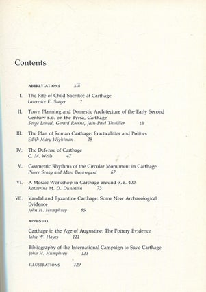 New Light on Ancient Carthage; papers of a symposium sponsored by the Kelsey Museum of Archaeology, the University of Michigan, marking the fiftieth anniversary of the museum