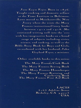 The Mary Frances Garden Book; or, adventures among the garden people